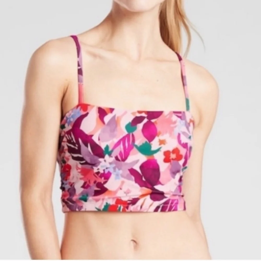 Athleta Daybreak Tropic Bra Cup Bikini 36 D-DD - Picture 1 of 2